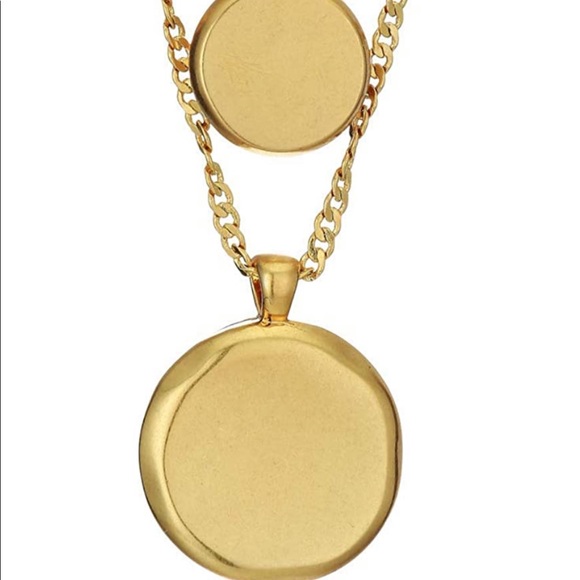 Host Pick! MADEWELL Necklace Vintage Gold 3 pc set - Picture 2 of 3